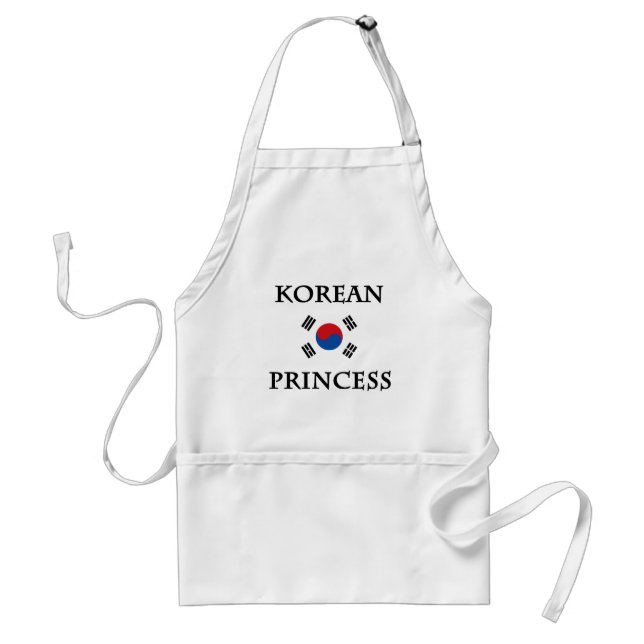 Korean Princess Adult Apron (Front)
