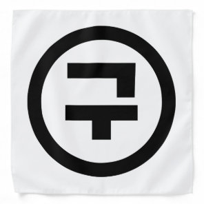 Korean Sino Number 9 Nine 구 【Gu】 Hangul Bandana