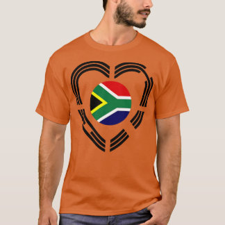 Korean South African Multinational Patriot Flag He T-Shirt