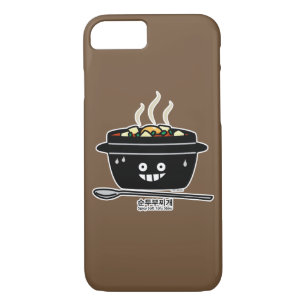 Korean Spicy soft Tofu Stew soup Sundubu jjigae iPhone 8/7 Case