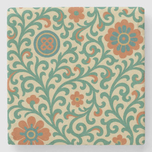 Korean Style Pattern Coaster   Hanok-Inspired Gift