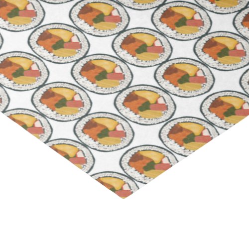 Korean Sushi Gimbap Kimbap Pattern Tissue Paper