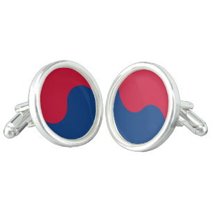Korean Taegeuk sign Cufflinks
