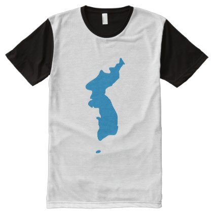 Korean Unification Flag All-Over-Print Shirt