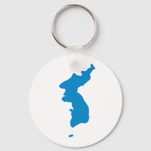 Korean Unification Flag Keychain