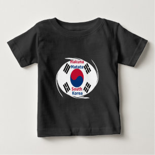 Korean Vibes: A Message of Peace Baby T-Shirt