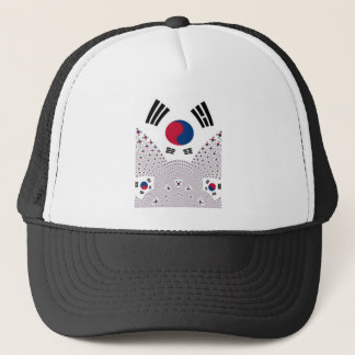 Korean Vibes: A Message of Peace Trucker Hat