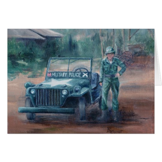 Korean War Hero Blank Card