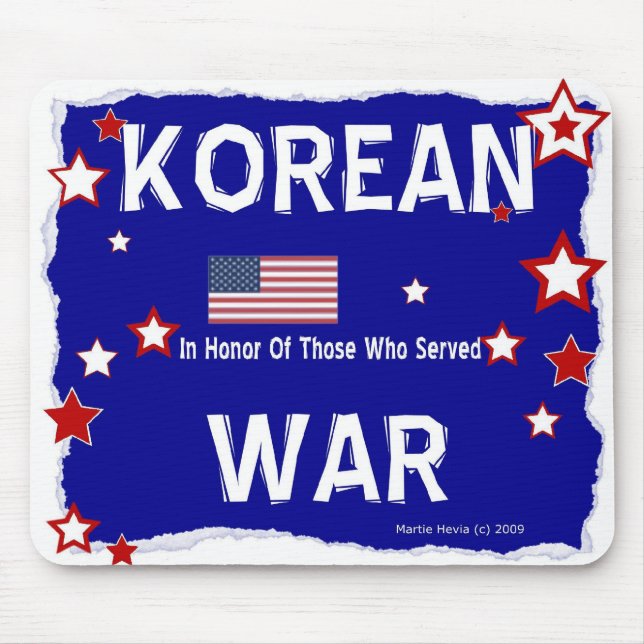 Korean War - In Honor - Mousepad (Front)