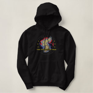 Korean War Logo Embroidered Hoodie