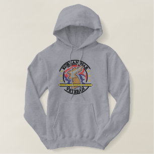 Korean War Logo Embroidered Hoodie