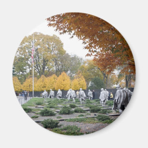 Korean War Memorial veterans Magnet