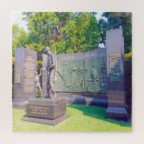 Korean War Memorial Washington Jigsaw Puzzle