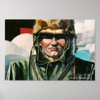 Korean War - US Marine Poster