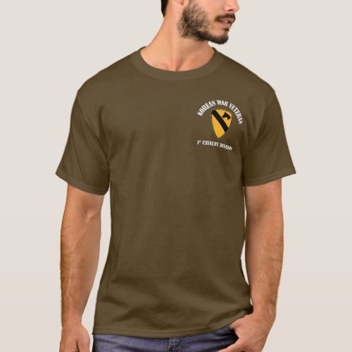Korean War Veteran _ 1st Cav T_Shirt
