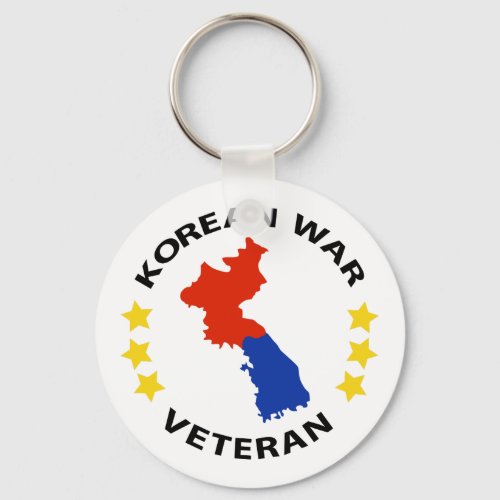 Korean War Veteran Keychain