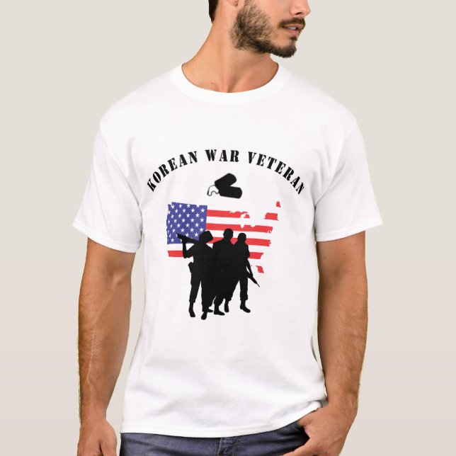 Korean War Veteran T-Shirt (Front)