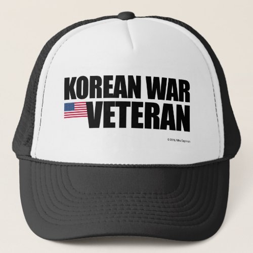 Korean War Veteran Trucker Hat