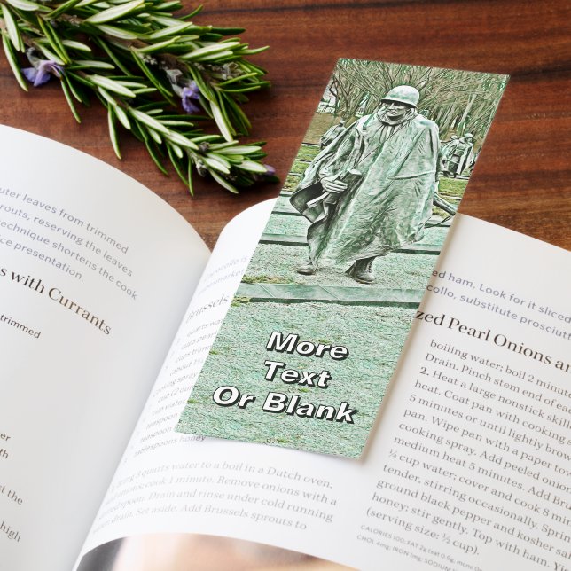 Korean War Veterans Memorial Bookmarks (Book)