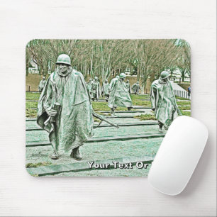 Korean War Veterans Memorial Mouse Pad