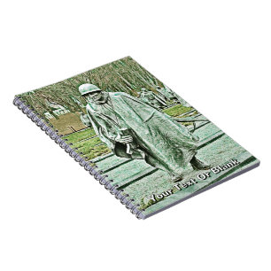 Korean War Veterans Memorial Notebook