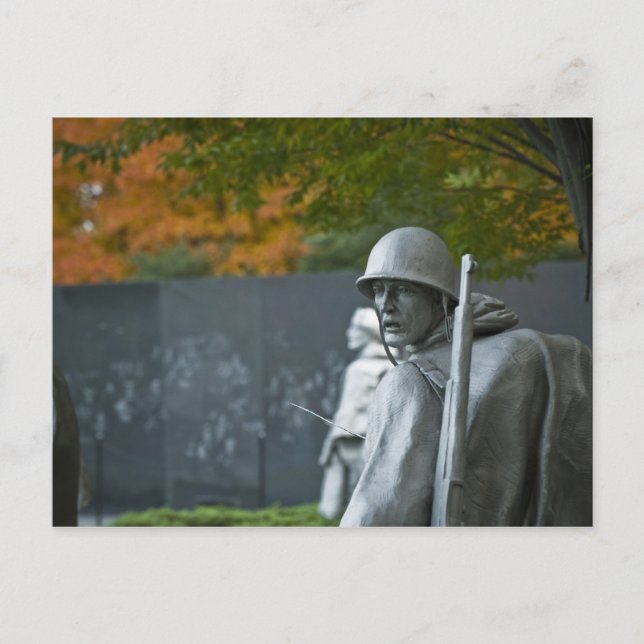 Korean War Veterans Memorial Postcard (Front)