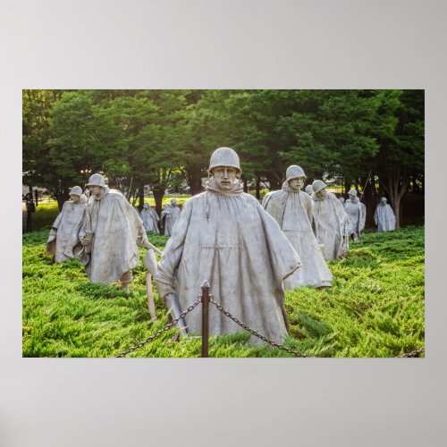 Korean War Veterans Memorial Poster
