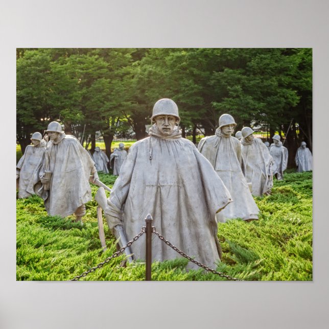 Korean War Veterans Memorial Poster (Front)