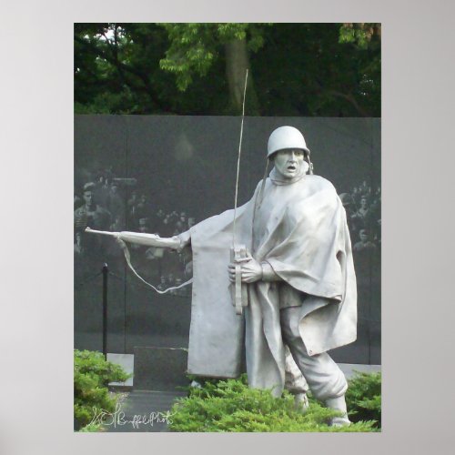 Korean War Veterans Memorial Series Five Poster