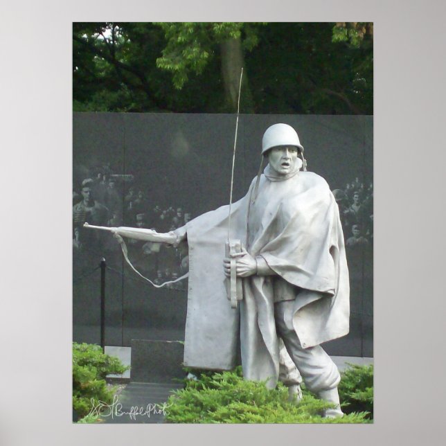 Korean War Veterans Memorial Series Five Poster (Front)