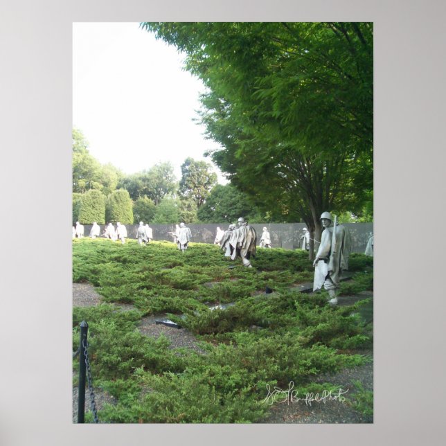 Korean War Veterans Memorial Series Four  Poster (Front)