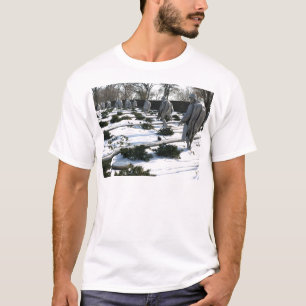 Korean War Veterans Memorial snow T-Shirt