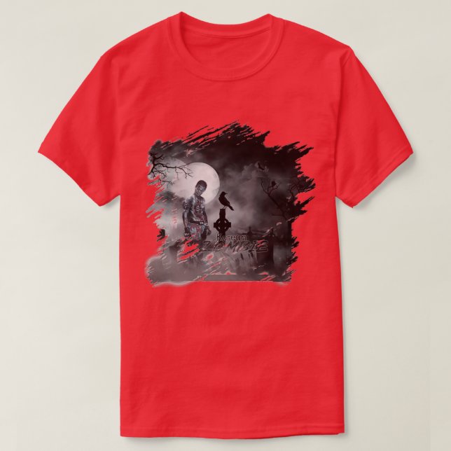 korean zombi T-Shirt (Design Front)