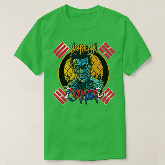 korean zombie 1 T-Shirt (Design Front)
