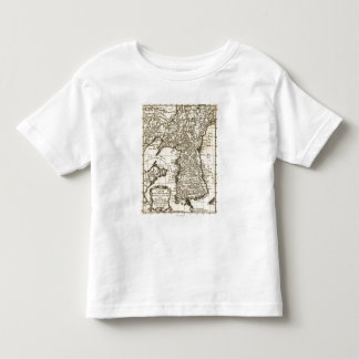 KoreaPanoramic MapKorea Toddler T-shirt
