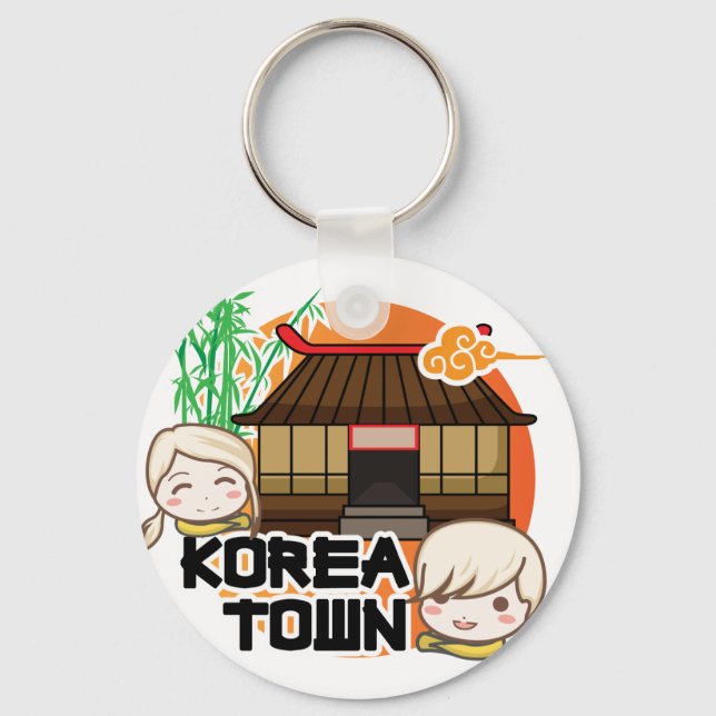 KOREATOWN KEYCHAIN (Front)