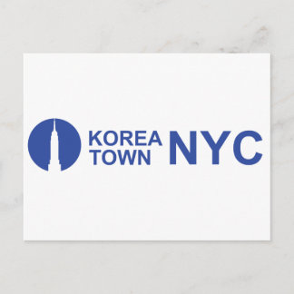 KOREATOWN NYC POSTCARD