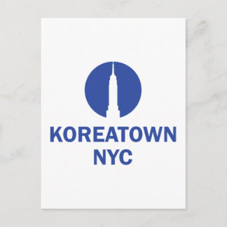 KOREATOWN NYC POSTCARD