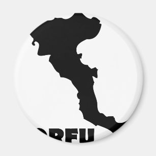 korfu corfu greek island magnet