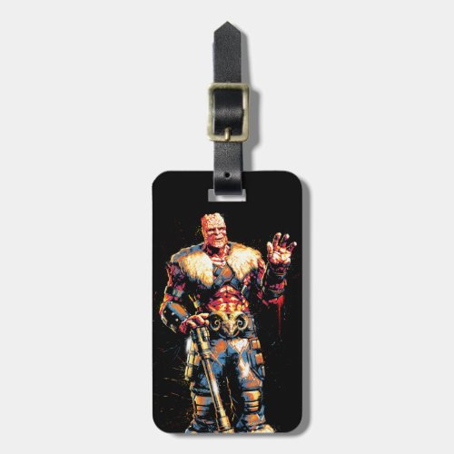 Korg Stylized Character Graphic Luggage Tag