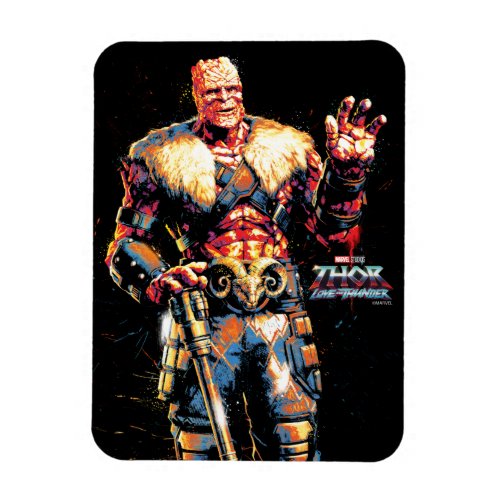 Korg Stylized Character Graphic Magnet