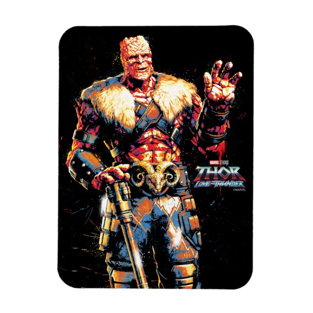 Korg Stylized Character Graphic Magnet (Vertical)