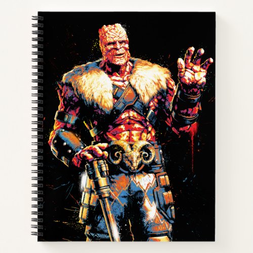 Korg Stylized Character Graphic Notebook