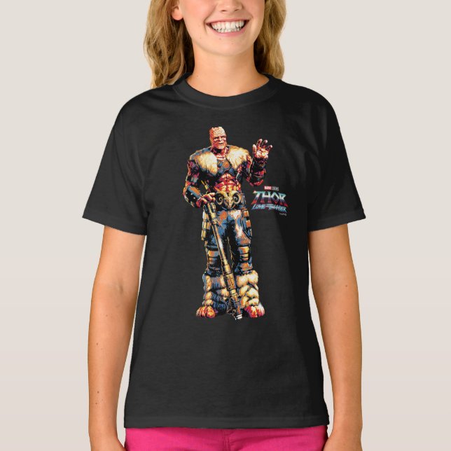 Korg Stylized Character Graphic T-Shirt (Front)