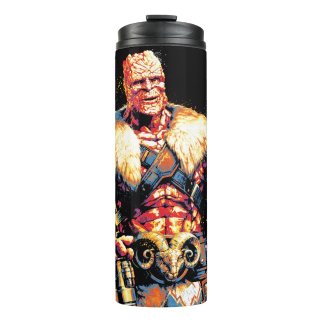 Korg Stylized Character Graphic Thermal Tumbler (Front)