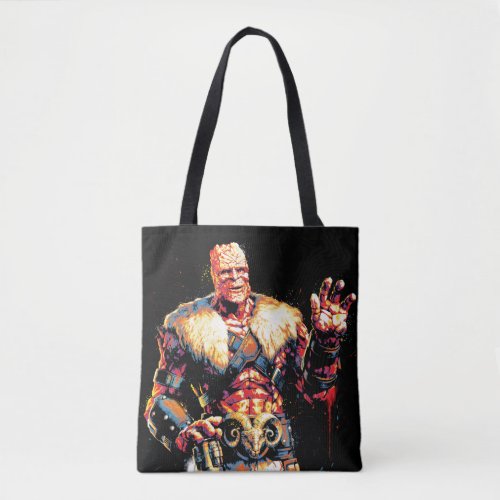 Korg Stylized Character Graphic Tote Bag