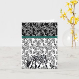 Korhogo-Inspired Greeting Card