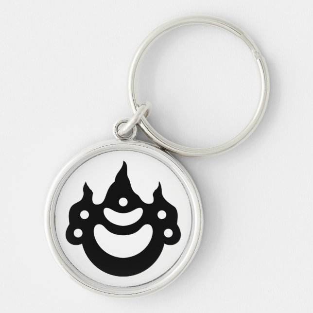 Korin-style jewel keychain (Front)