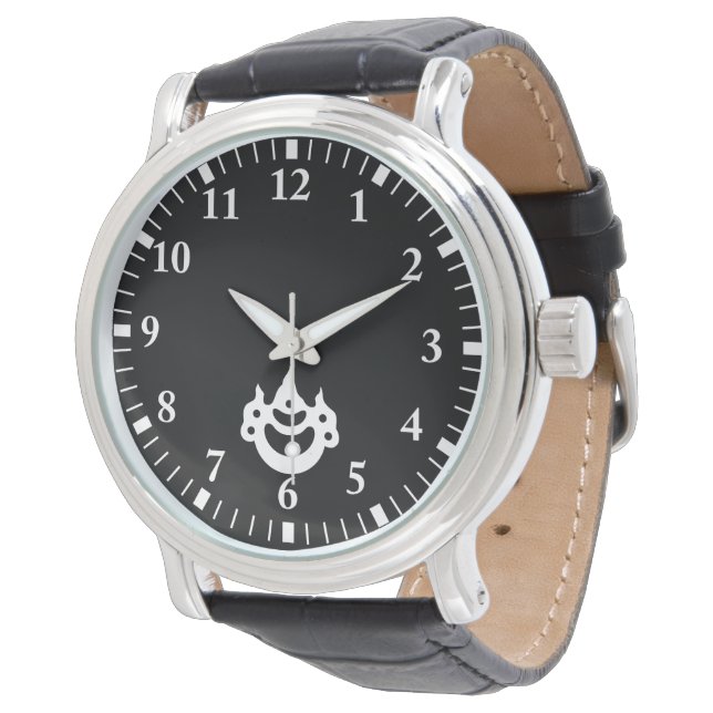 Korin-style jewel watch (Angled)
