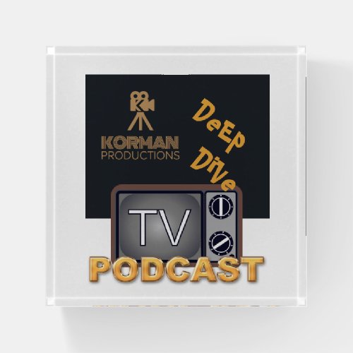 Korman Productions Deep Dive TV Podcast  Paperweight